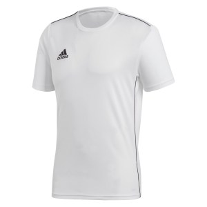 Adidas Core 18 Performance Tee White-Black