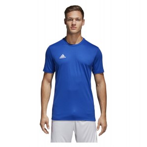 Adidas Core 18 Performance Tee Bold Blue-White