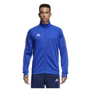 Adidas Core 18 Polyester Jacket Bold Blue-White