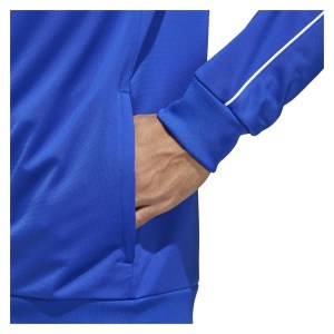 Adidas Core 18 Polyester Jacket Bold Blue-White