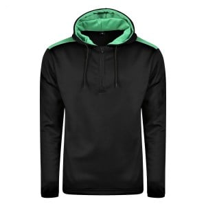 Behrens Heritage Hoodie Black-Emerald