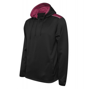 Behrens Heritage Hoodie Black-Maroon