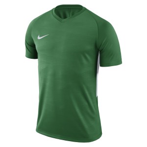 Nike Tiempo Premier Short Sleeve Shirt Pine Green-Pine Green-White-White