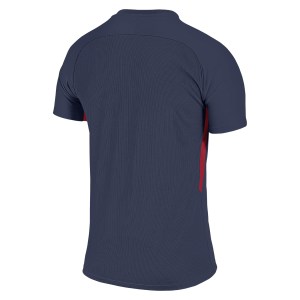 Nike Tiempo Premier Short Sleeve Shirt Midnight Navy-Midnight Navy-Red-White