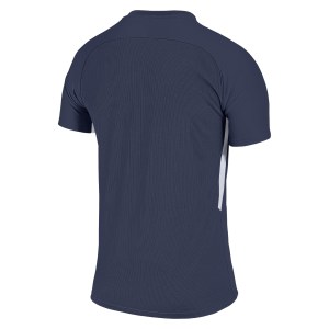 Nike Tiempo Premier Short Sleeve Shirt Midnight Navy-Midnight Navy-White-White