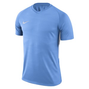 Nike Tiempo Premier Short Sleeve Shirt University Blue-University Blue-White