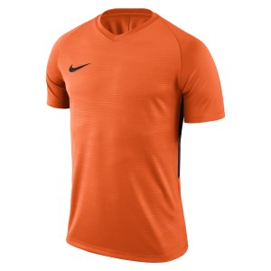 Nike Tiempo Premier Short Sleeve Shirt Safety Orange-Safety Orange-Black-Black