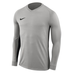Nike Tiempo Premier Long Football Shirt Pewter-Pewter-Black-Black