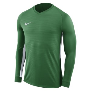 Nike Tiempo Premier Long Football Shirt Pine Green-Pine Green-White-White