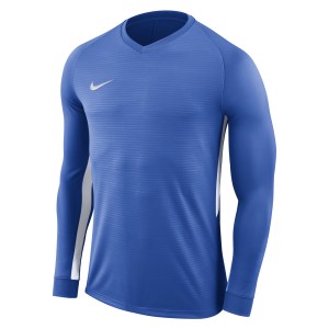 Nike Tiempo Premier Long Football Shirt Royal Blue-Royal Blue-White-White