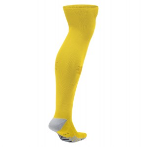 Nike Team Matchfit Over-the-calf Socks Tour Yellow-University Gold-Black