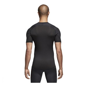 Adidas Alphaskin Short Sleeve Black