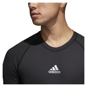 Adidas Alphaskin Short Sleeve Black