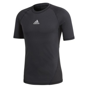 Adidas Alphaskin Short Sleeve Black
