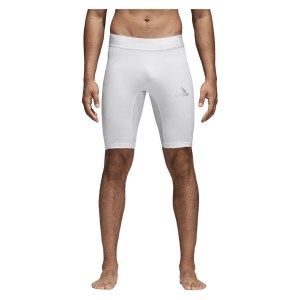 Adidas Alphaskin Short Tight White