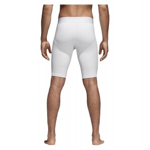 Adidas Alphaskin Short Tight White