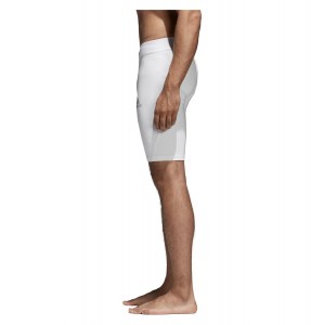 Adidas Alphaskin Short Tight White