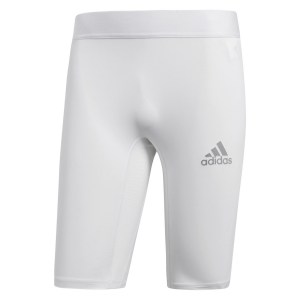 Adidas Alphaskin Short Tight White