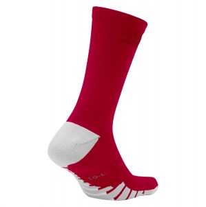 Nike Matchfit Crew Football Socks University Red-Team Red-White