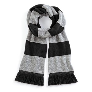 Beechfield Stadium Scarf Black-Heather