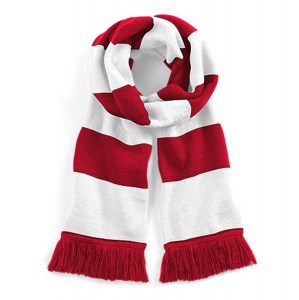 Beechfield Stadium Scarf Classic Red-White