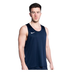 Neon-Nike Flash Singlet (m) Obsidian-White