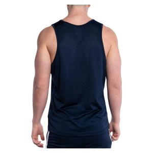 Neon-Nike Flash Singlet (m) Obsidian-White