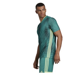 Adidas Tiro 19 Short Sleeve Shirt Active Green-Hi-Res Yellow