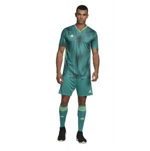 Adidas Tiro 19 Short Sleeve Shirt Active Green-Hi-Res Yellow