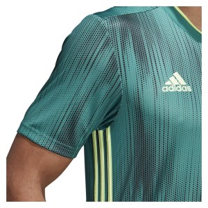 Adidas Tiro 19 Short Sleeve Shirt Active Green-Hi-Res Yellow
