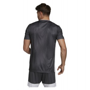 Adidas Tiro 19 Short Sleeve Shirt Dgh Solid Grey-White