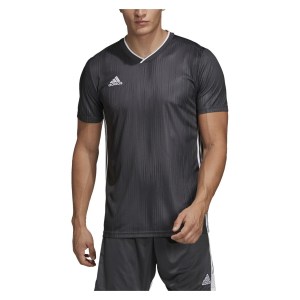 Adidas Tiro 19 Short Sleeve Shirt Dgh Solid Grey-White