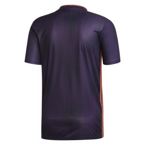 Adidas Tiro 19 Short Sleeve Shirt Legend Purple-True Orange