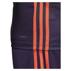 Adidas Tiro 19 Short Sleeve Shirt Legend Purple-True Orange