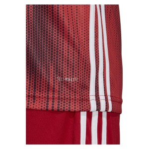 Adidas Tiro 19 Short Sleeve Shirt Power Red-White