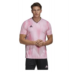 Adidas Tiro 19 Short Sleeve Shirt True Pink-Black