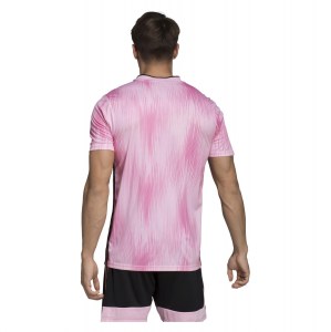 Adidas Tiro 19 Short Sleeve Shirt True Pink-Black