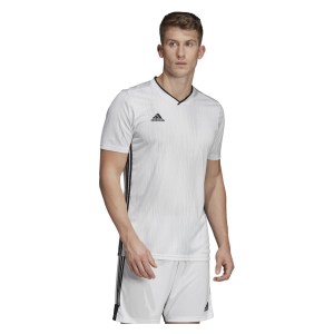 Adidas Tiro 19 Short Sleeve Shirt White-Black