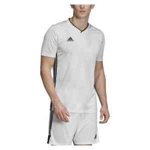 Adidas Tiro 19 Short Sleeve Shirt White-Black