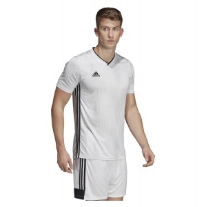 Adidas Tiro 19 Short Sleeve Shirt White-Black