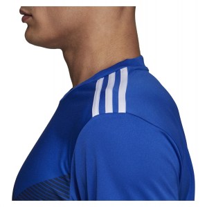 Adidas Campeon 19 Short Sleeve Shirt Bold Blue-White