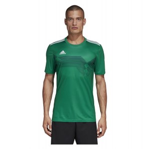 Adidas Campeon 19 Short Sleeve Shirt Bold Green-White