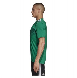Adidas Campeon 19 Short Sleeve Shirt Bold Green-White