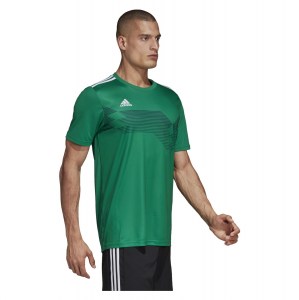 Adidas Campeon 19 Short Sleeve Shirt Bold Green-White
