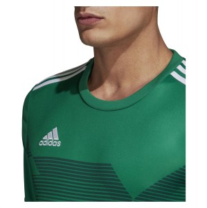 Adidas Campeon 19 Short Sleeve Shirt Bold Green-White