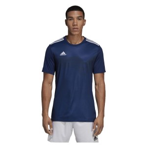 Adidas Campeon 19 Short Sleeve Shirt Dark Blue-White