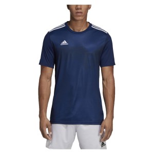 Adidas Campeon 19 Short Sleeve Shirt Dark Blue-White