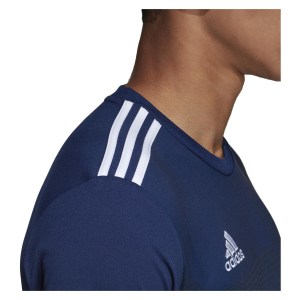 Adidas Campeon 19 Short Sleeve Shirt Dark Blue-White