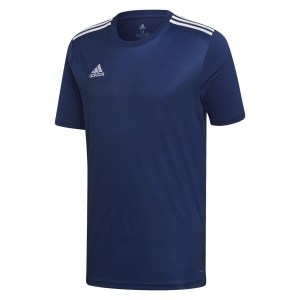 Adidas Campeon 19 Short Sleeve Shirt Dark Blue-White