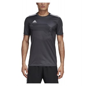 Adidas Campeon 19 Short Sleeve Shirt Dgh Solid Grey-White